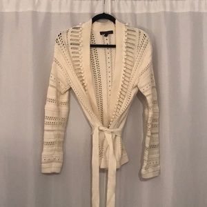 Cream Pom Pom Sweater